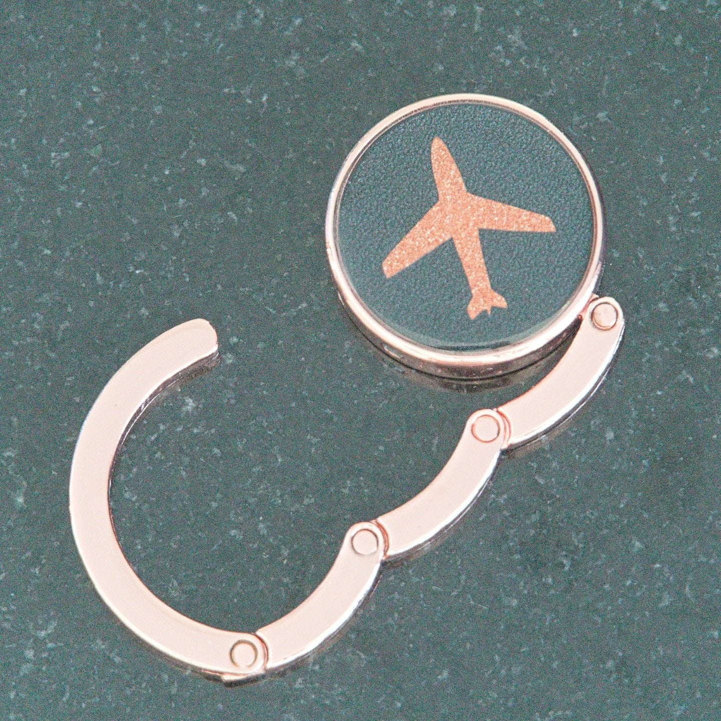 Purse Hook Airplane - Rosé - hooked DXB