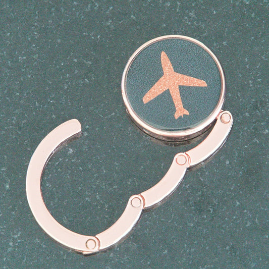 Purse Hook Airplane - Rosé - hooked DXB