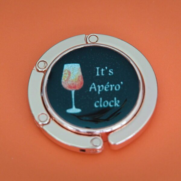 Purse hook Apero Clock
