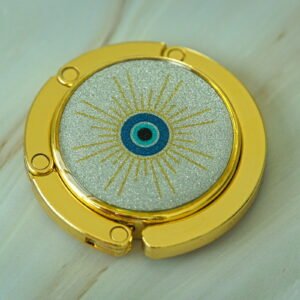Purse hook evil eye radiance