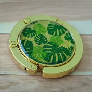 Purse hook Monstera