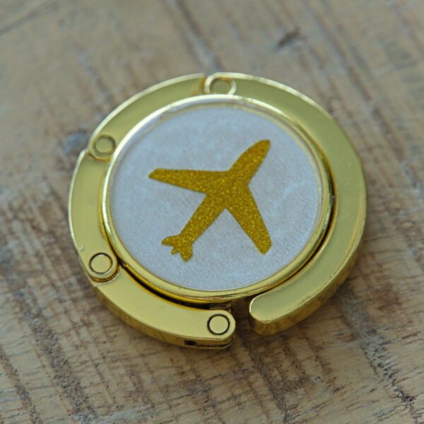 Purse hook airplane