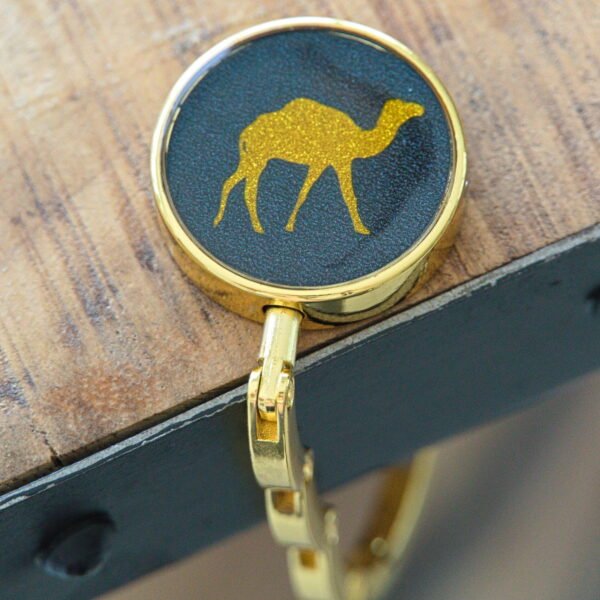 purse hook camel