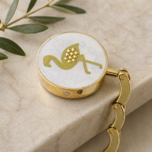 Purse hook flamingo