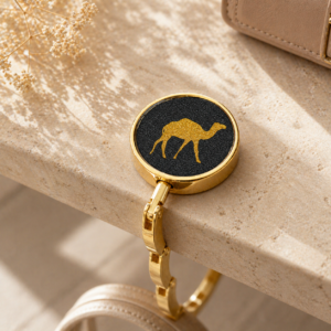 Purse Hook Camel