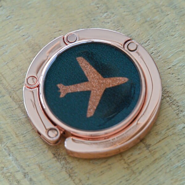 Purse hook airplane