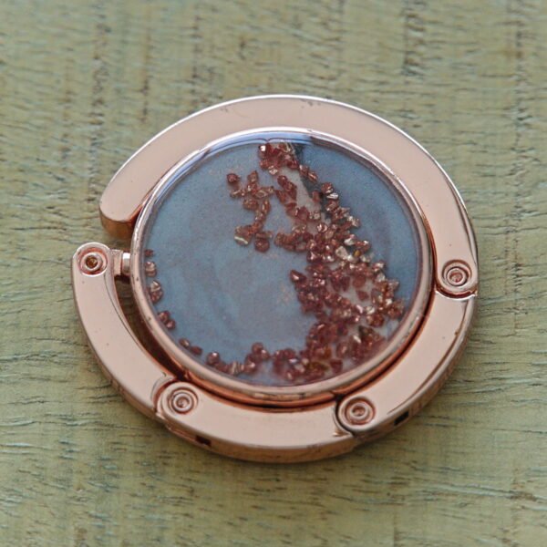 Purse hook luxurious marble