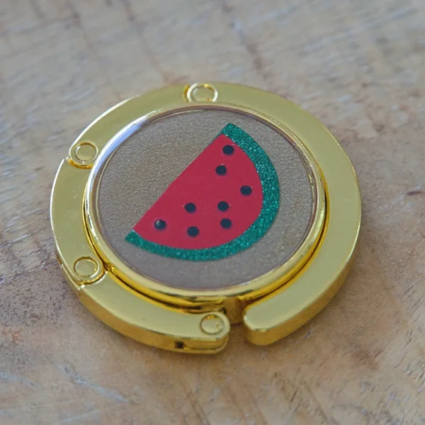 Purse hook watermelon gold