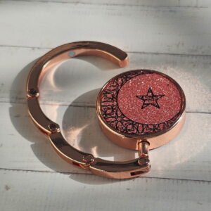 Purse Hook Crescent Star