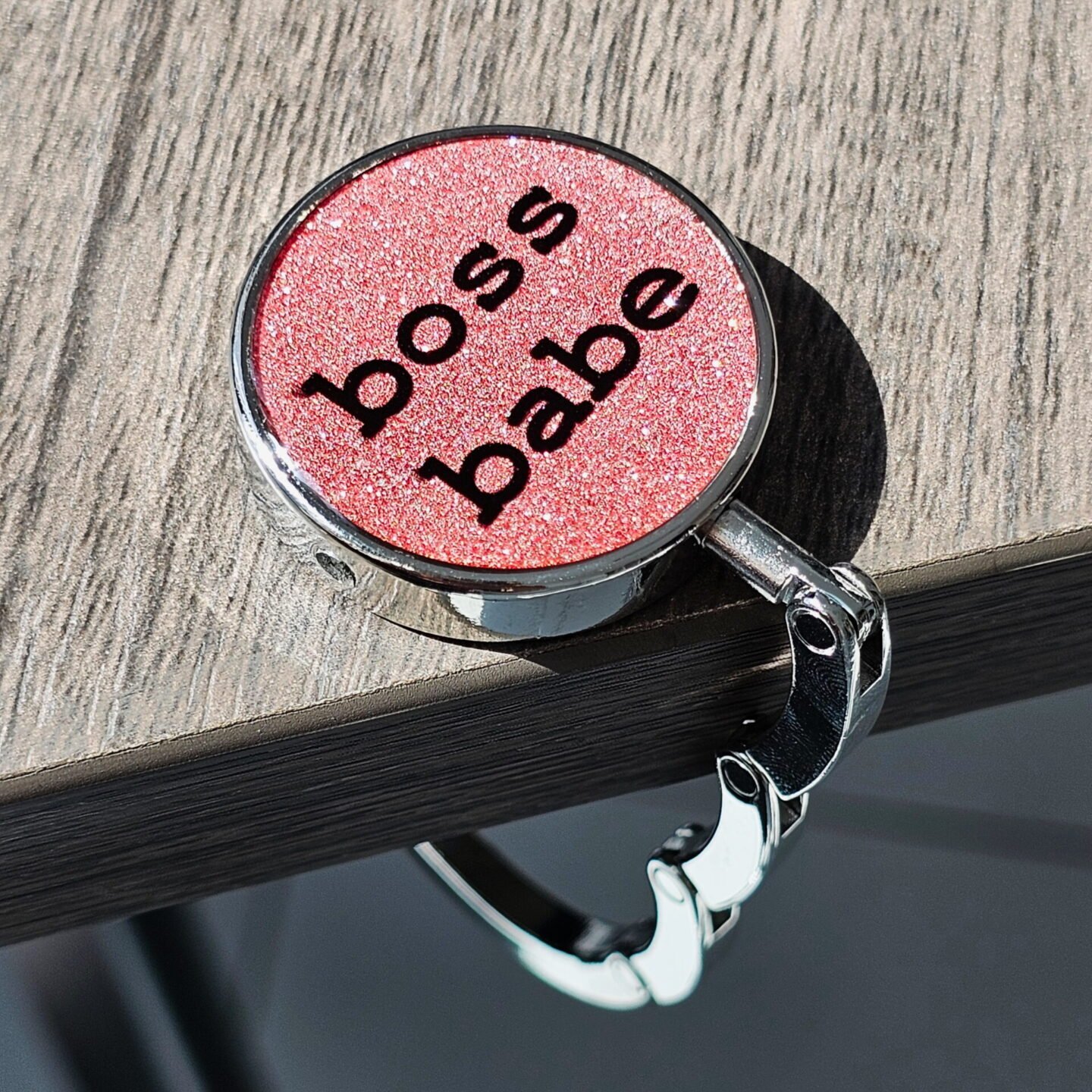 Purse Hook Boss Babe