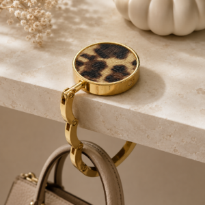 Purse hook Leopard